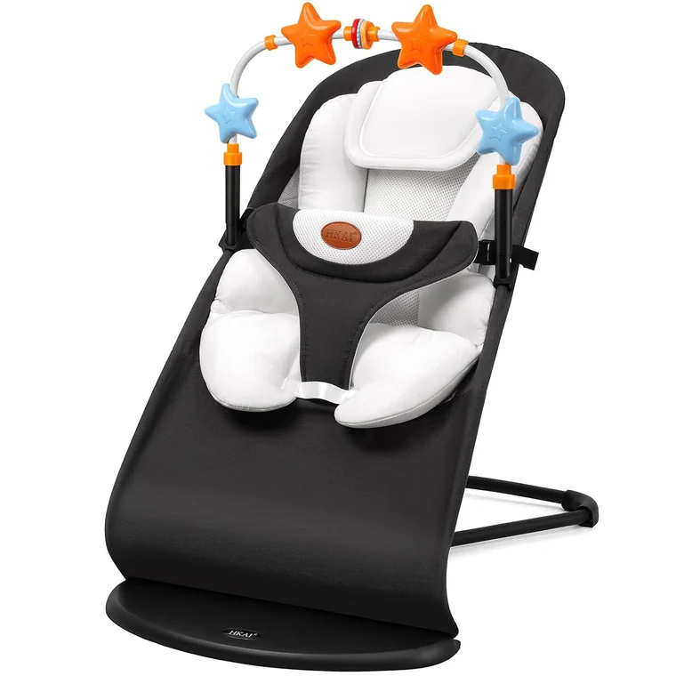 Bouncer Seat Set by HKAI, dark grey & ivory